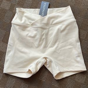 G Athletica yellow workout shorts